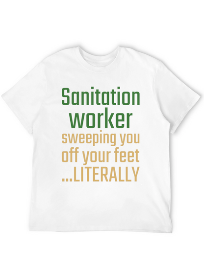 Sanitation Worker Novelty Graphic Tee