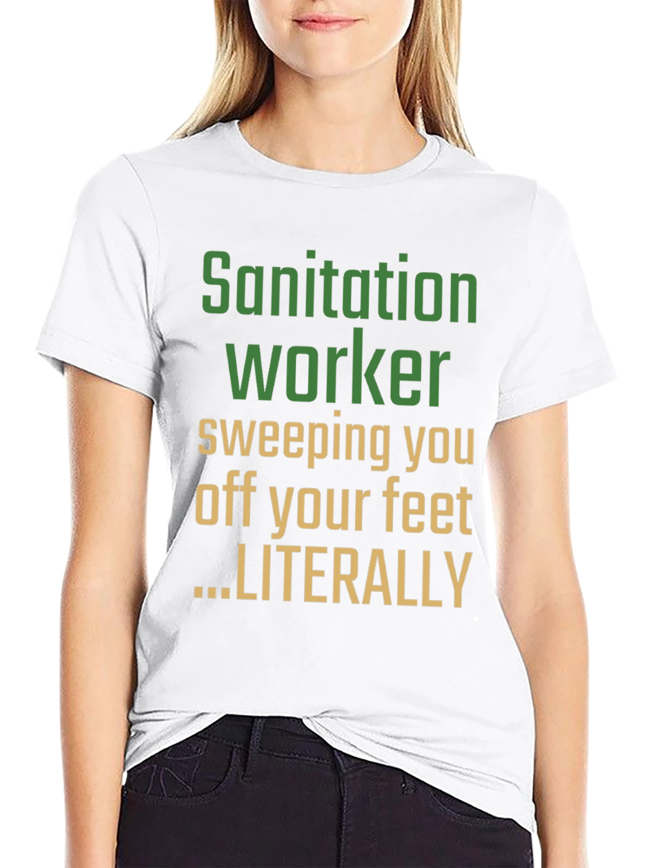 Sanitation Worker Novelty Graphic Tee