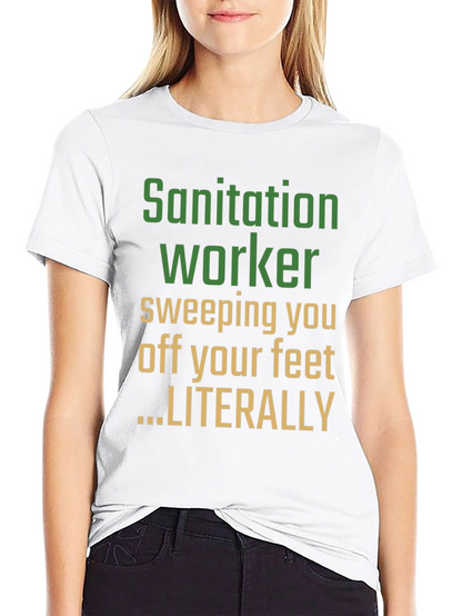 Sanitation Worker Novelty Graphic Tee