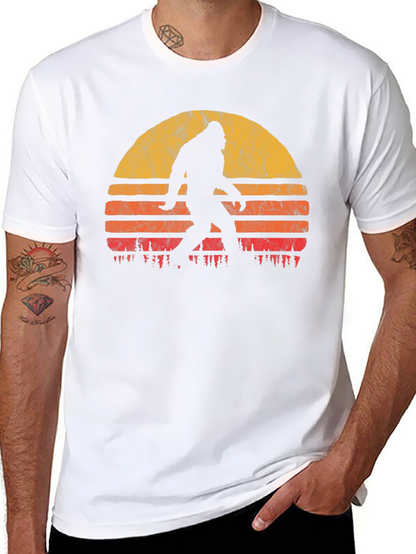 Retro Bigfoot Sunset T-Shirt