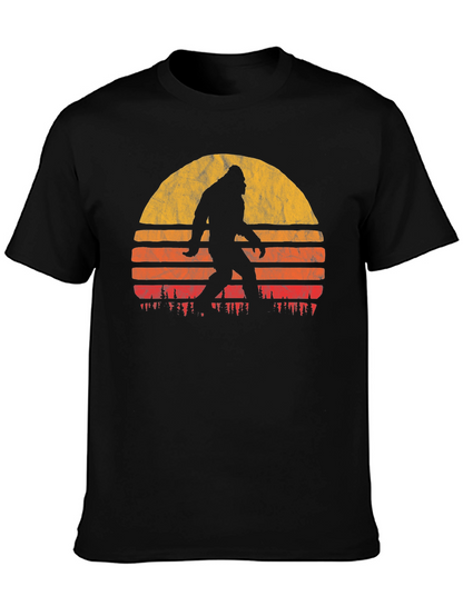 Retro Bigfoot Sunset T-Shirt