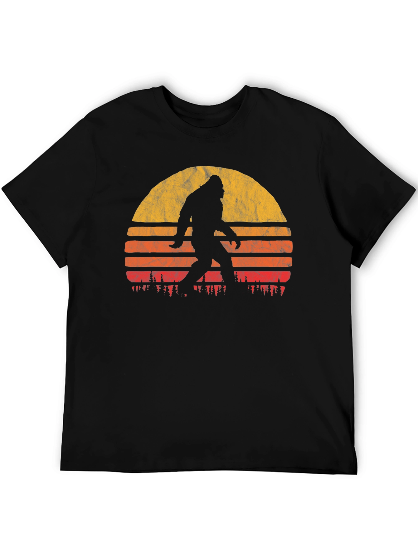 Retro Bigfoot Sunset T-Shirt