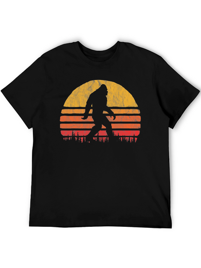 Retro Bigfoot Sunset T-Shirt