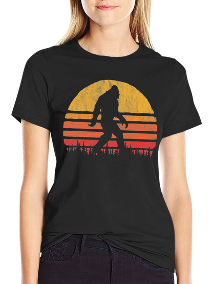 Retro Bigfoot Sunset T-Shirt