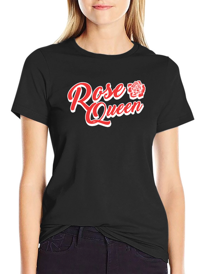 Rose Queen Black T-Shirt