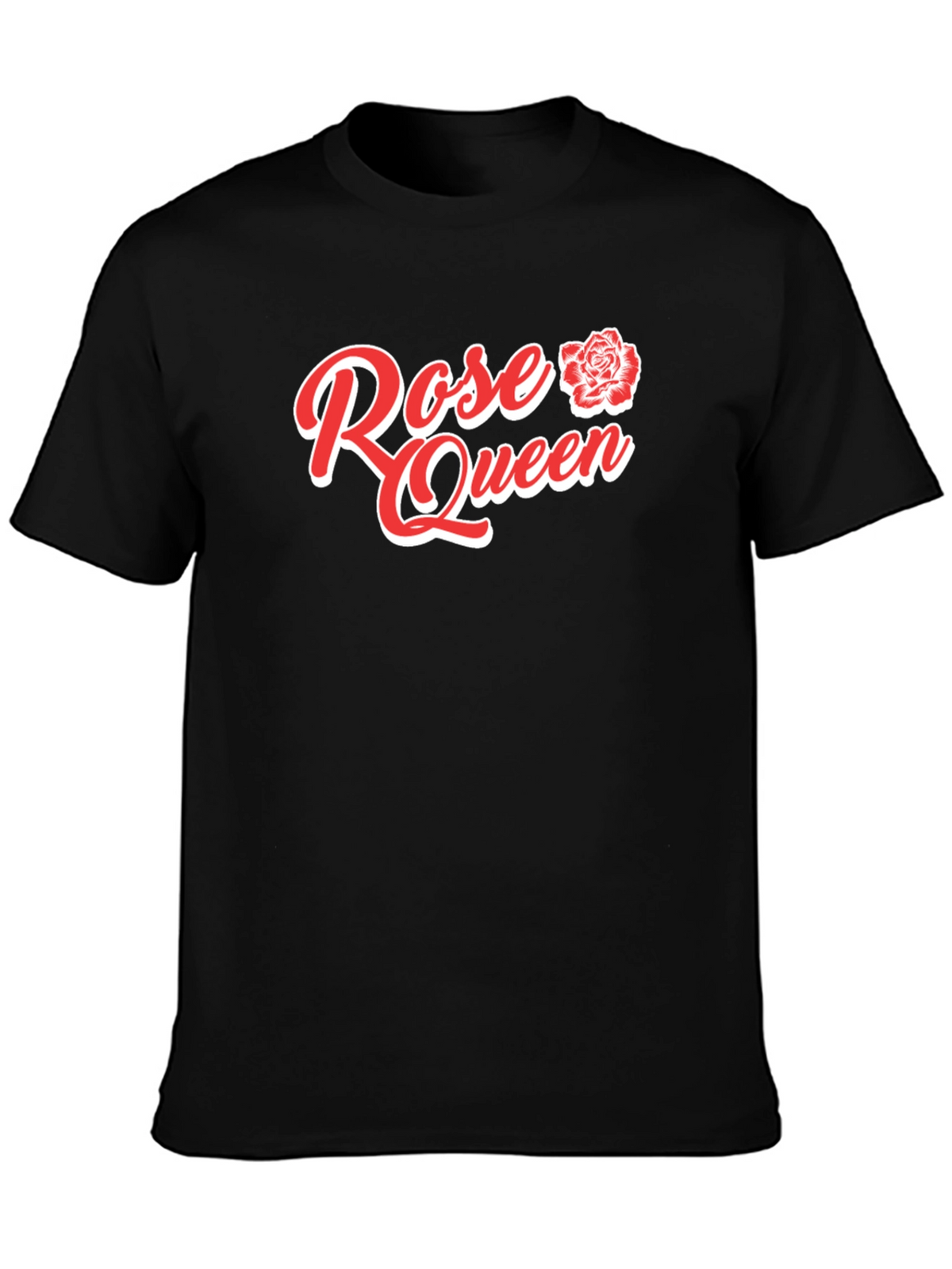 Rose Queen Black T-Shirt