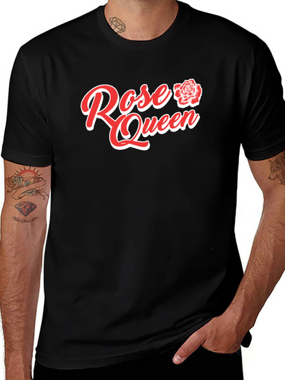 Rose Queen Black T-Shirt