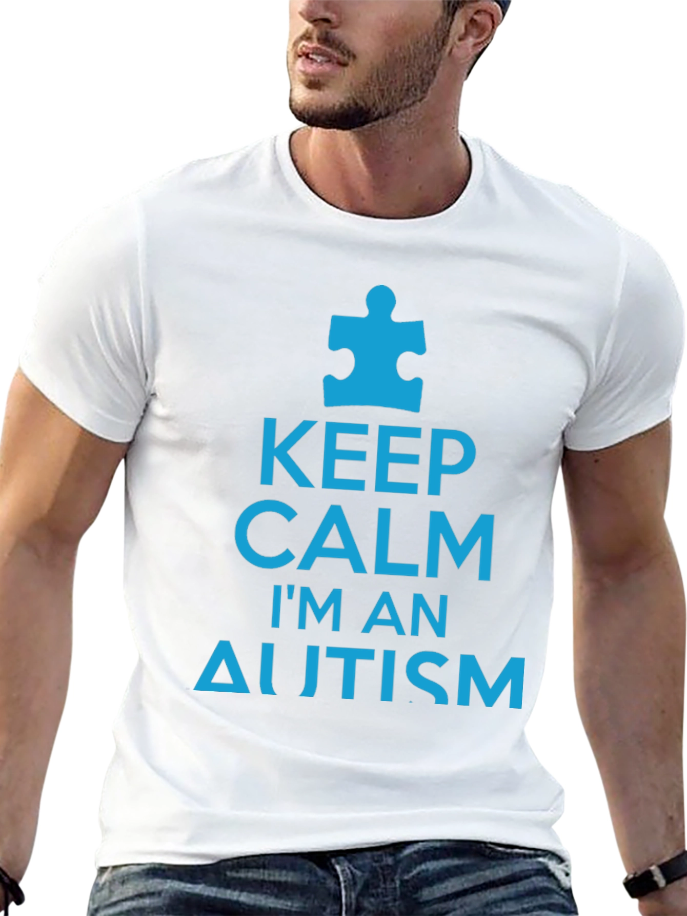 Keep Calm Im An Autism Awareness T-Shirt