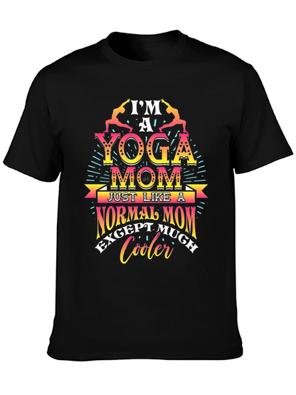Yoga Mom T-Shirt - Cool & Unique Design