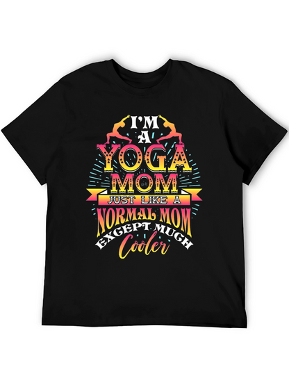 Yoga Mom T-Shirt - Cool & Unique Design