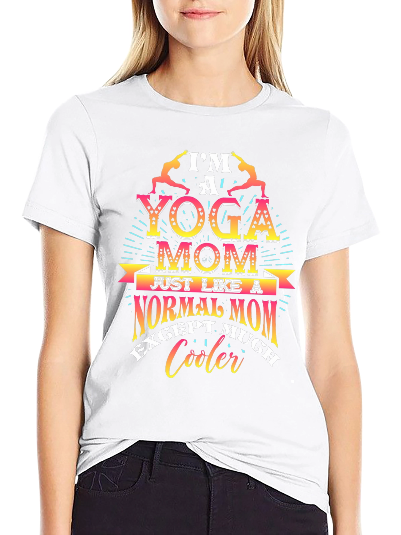 Yoga Mom T-Shirt - Cool & Unique Design