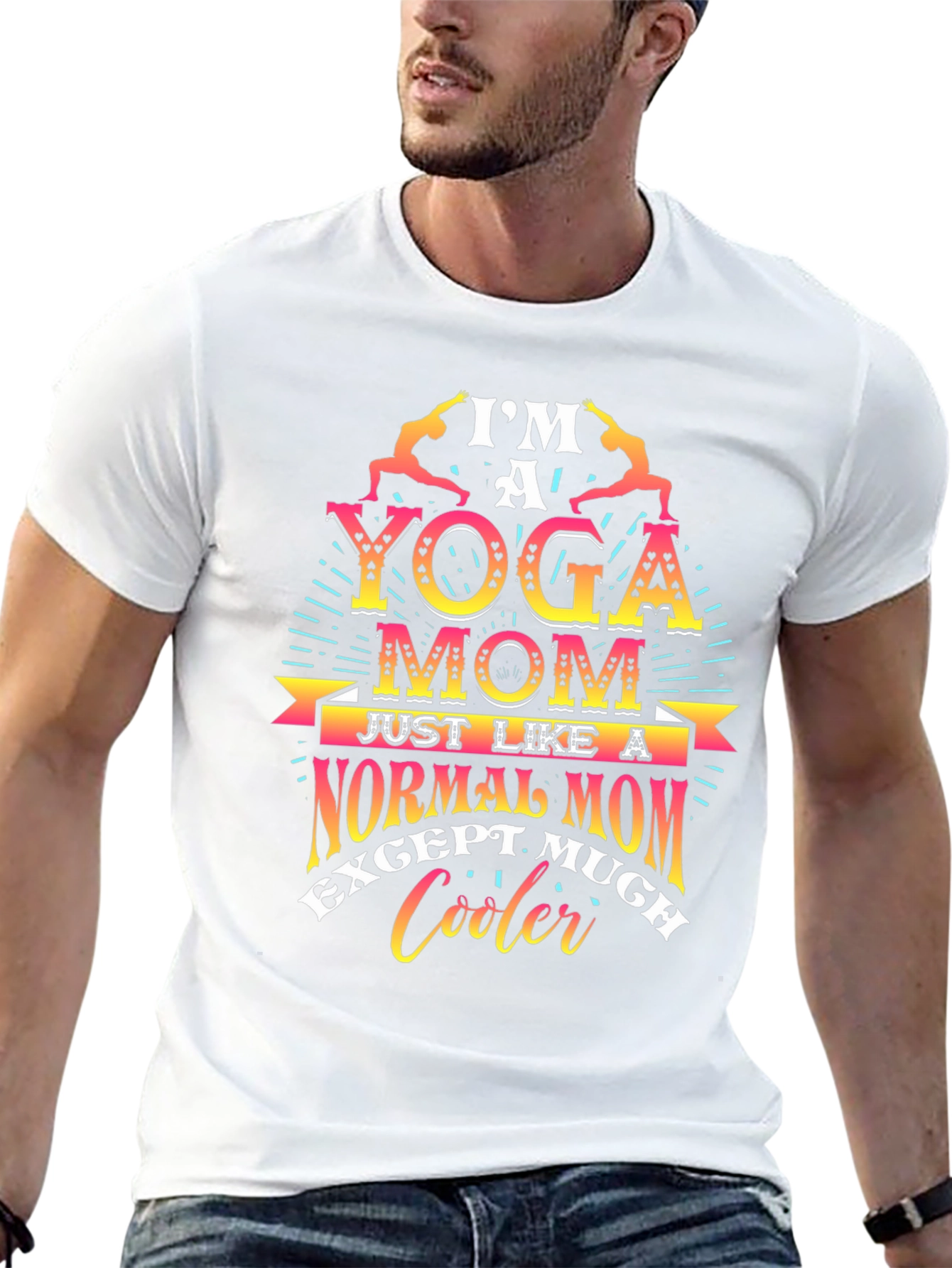 Yoga Mom T-Shirt - Cool & Unique Design