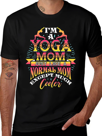 Yoga Mom T-Shirt - Cool & Unique Design