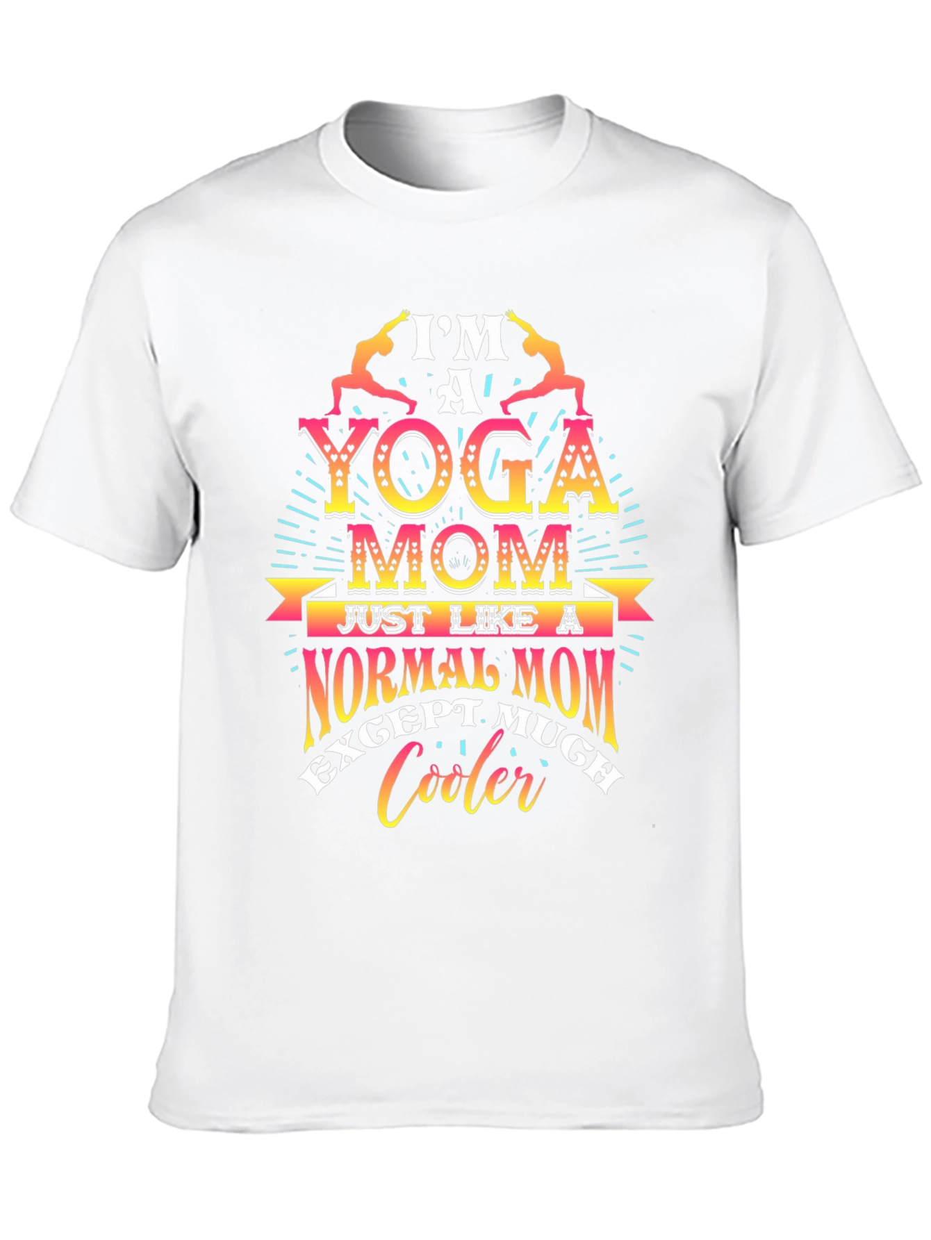 Yoga Mom T-Shirt - Cool & Unique Design