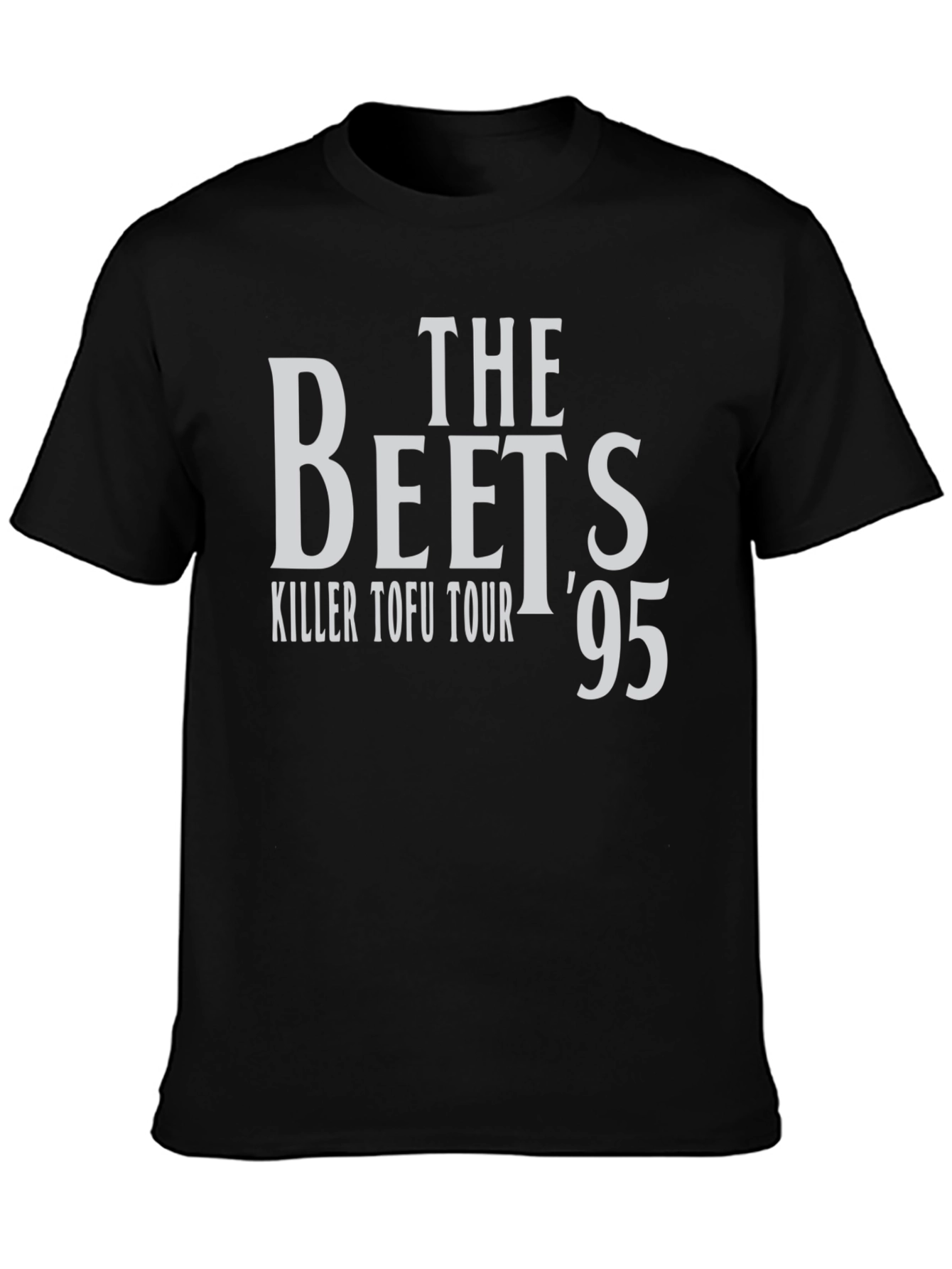 The Beets Killer Tofu Tour 95 Black T-Shirt