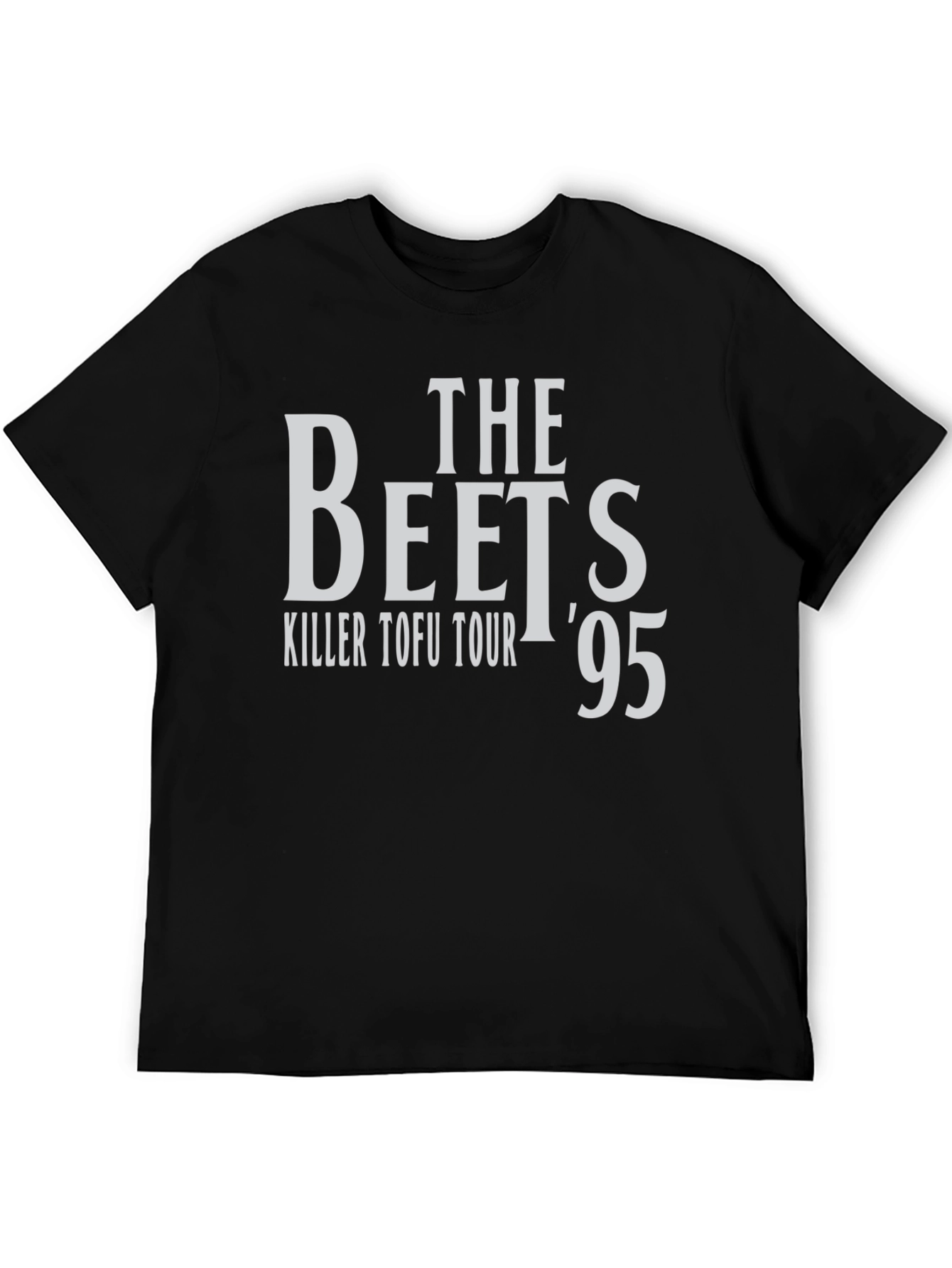 The Beets Killer Tofu Tour 95 Black T-Shirt