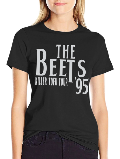 The Beets Killer Tofu Tour 95 Black T-Shirt