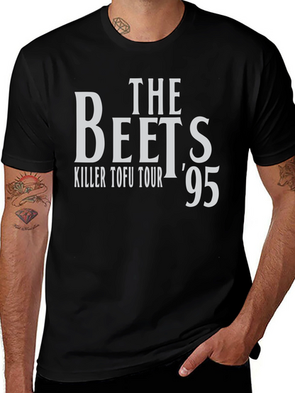 The Beets Killer Tofu Tour 95 Black T-Shirt