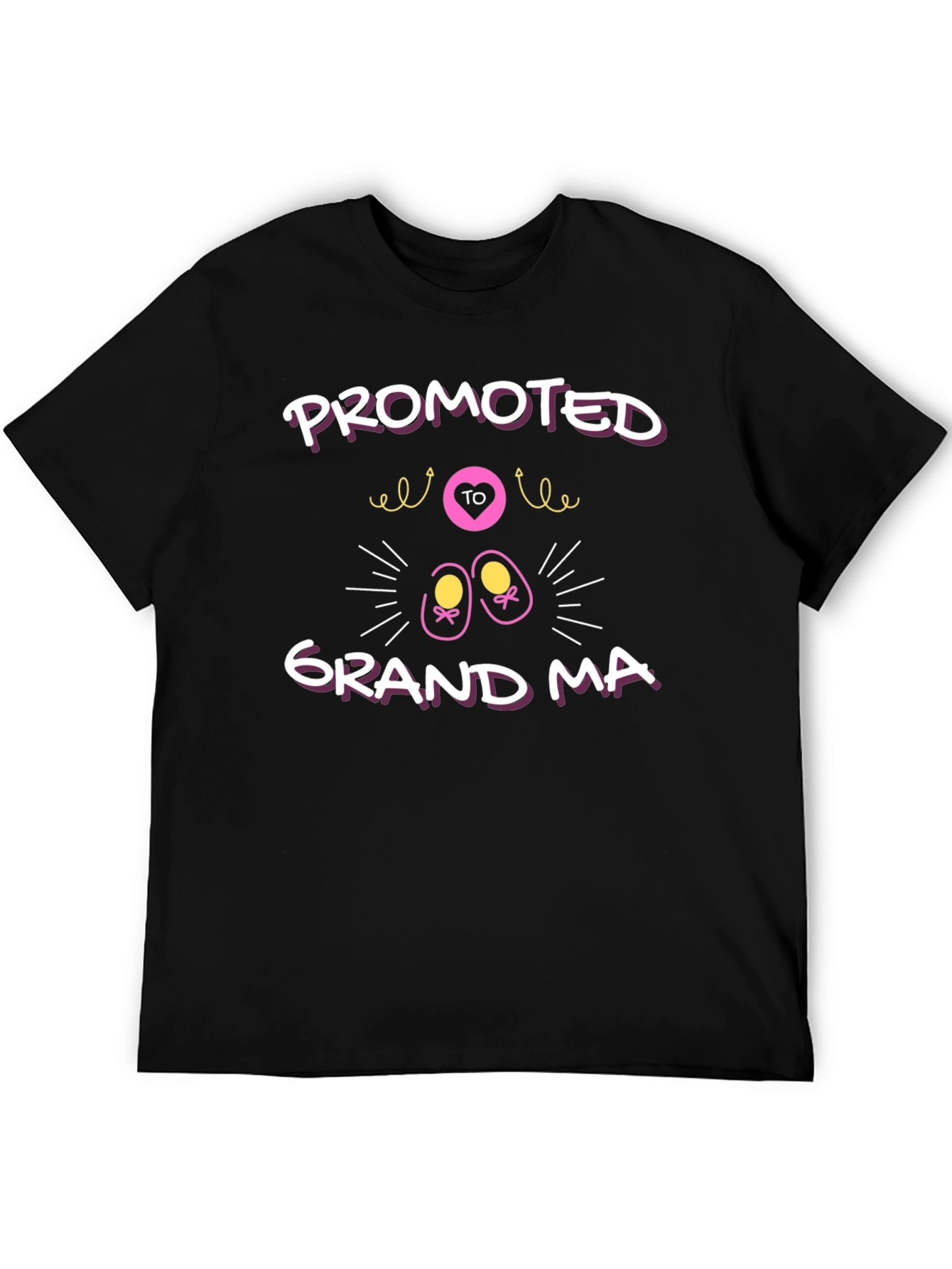 Promoted to Grandma T-Shirt - Cute Pregnancy Reveal Tee