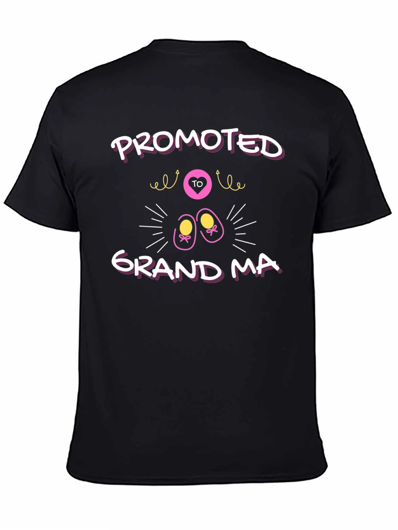Promoted to Grandma T-Shirt - Cute Pregnancy Reveal Tee