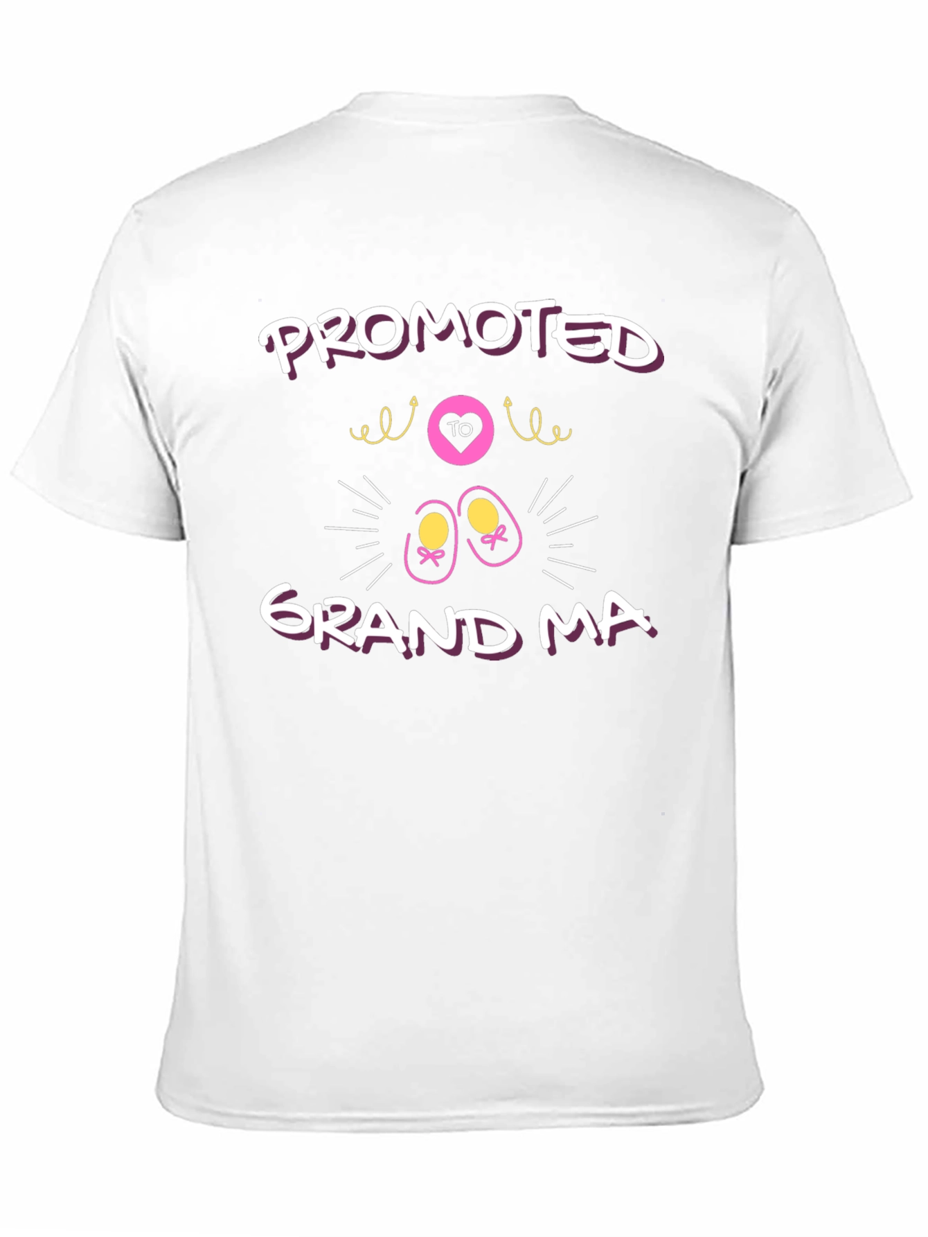 Promoted to Grandma T-Shirt - Cute Pregnancy Reveal Tee