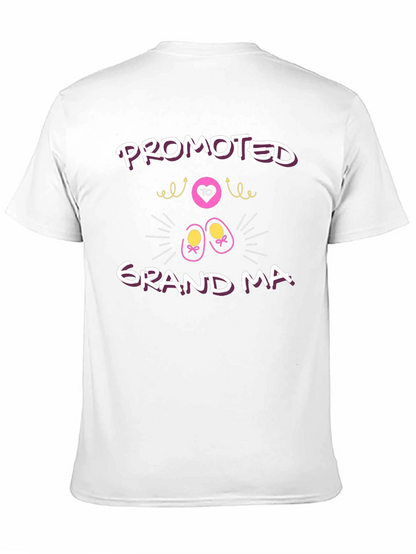 Promoted to Grandma T-Shirt - Cute Pregnancy Reveal Tee