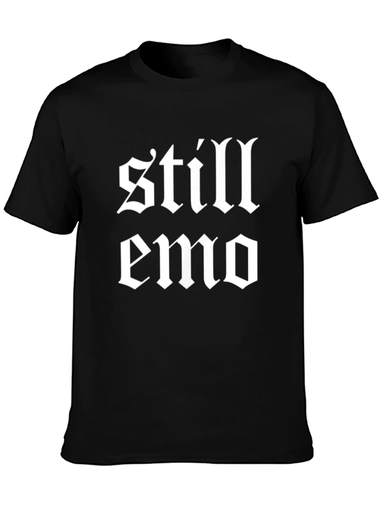 Still Emo Graphic T-Shirt - Classic Gothic Style