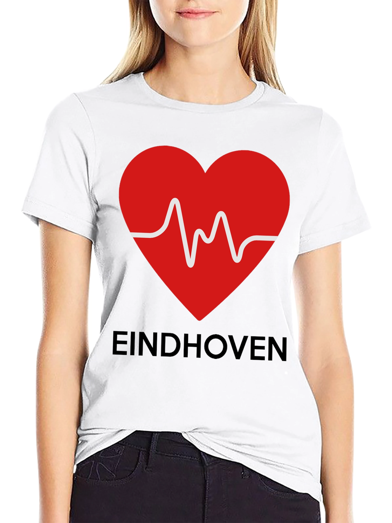 Eindhoven Heartbeat T-Shirt - City Love Tee