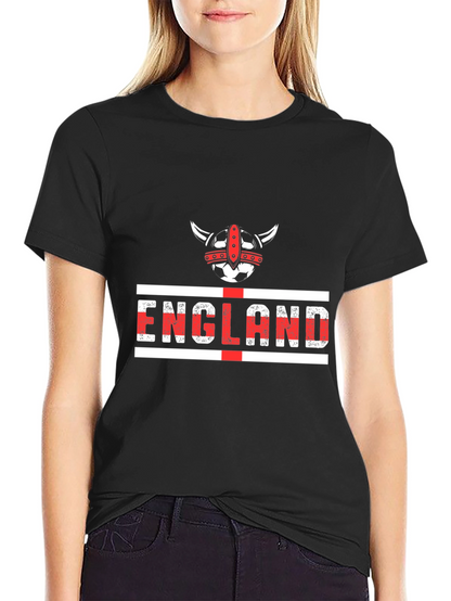 England Viking Soccer Fan T-Shirt