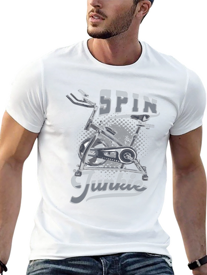 Spin Junkie Graphic T-Shirt - Black