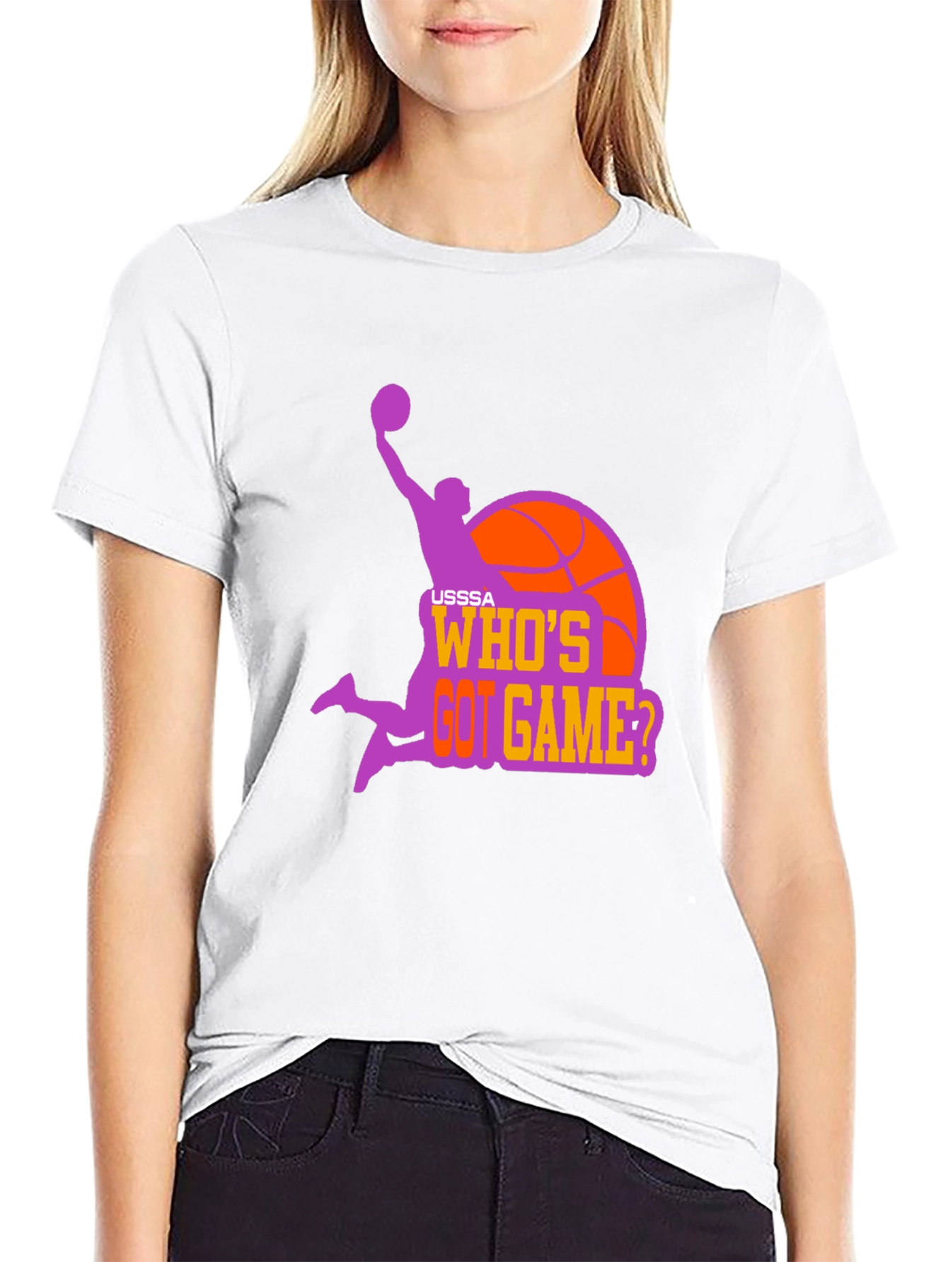 USSSA Whos Got Game Basketball Graphic Tee