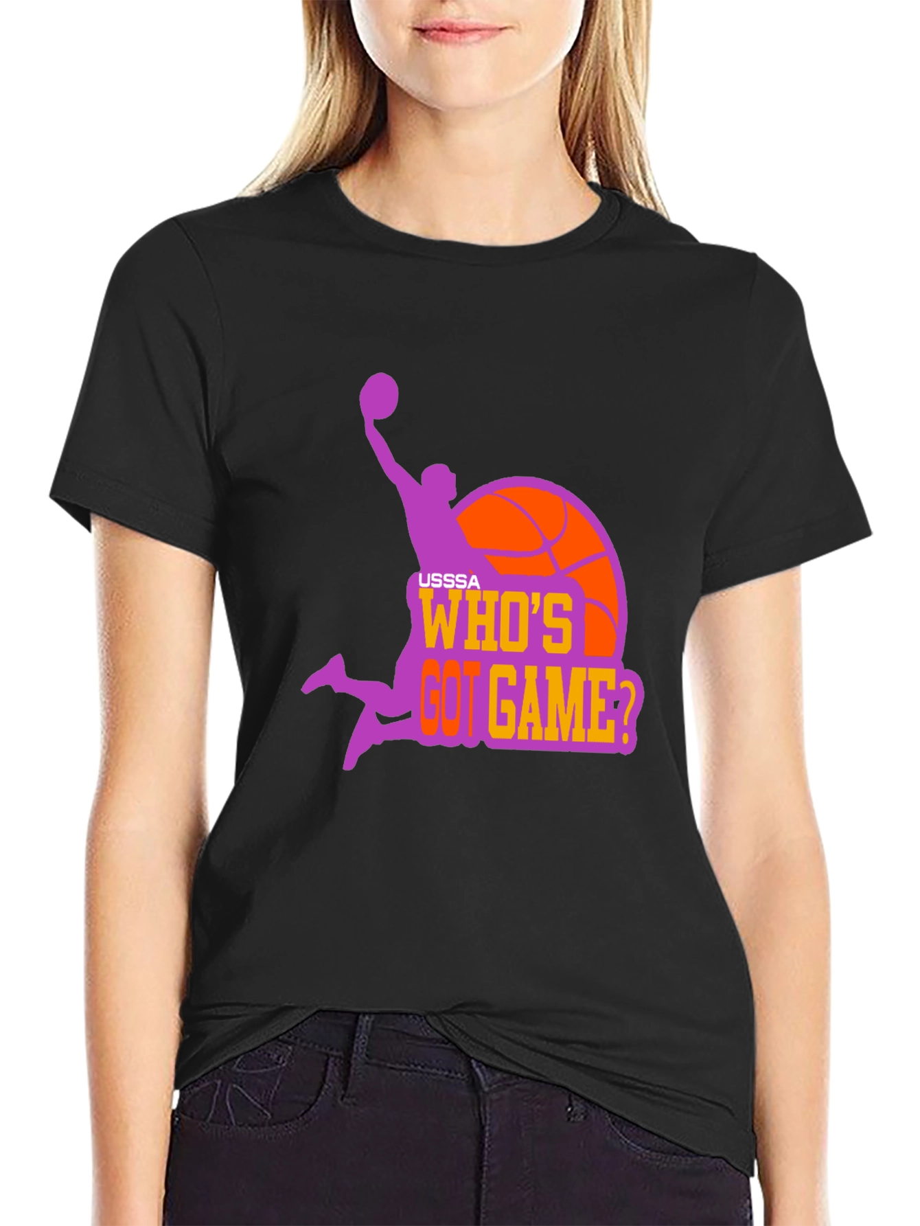 USSSA Whos Got Game Basketball Graphic Tee