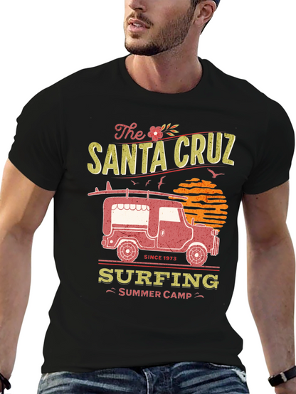 Santa Cruz Surfing Summer Camp Graphic Tee