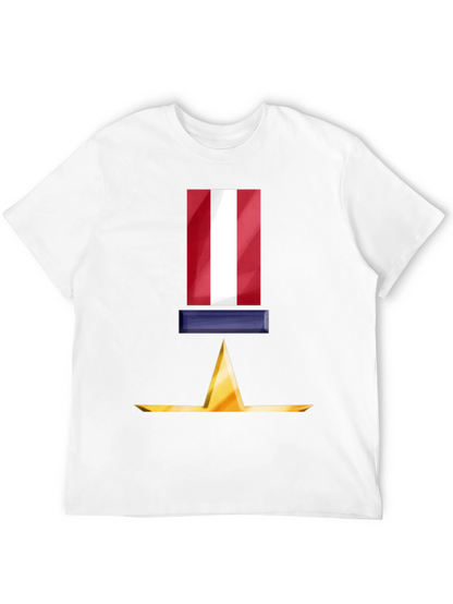 Peru Flag Graphic T-Shirt