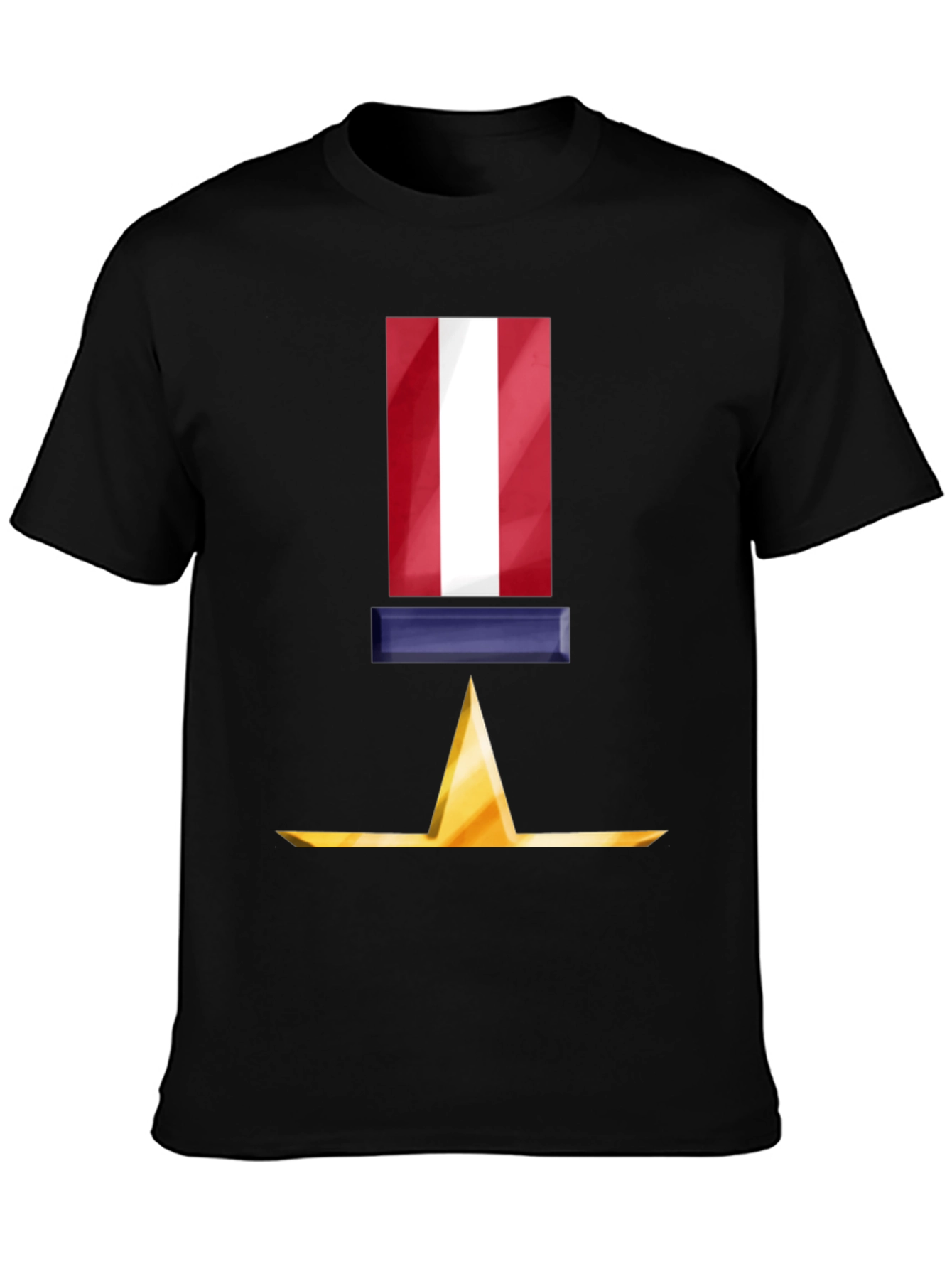 Peru Flag Graphic T-Shirt