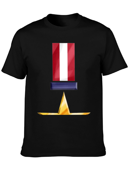 Peru Flag Graphic T-Shirt