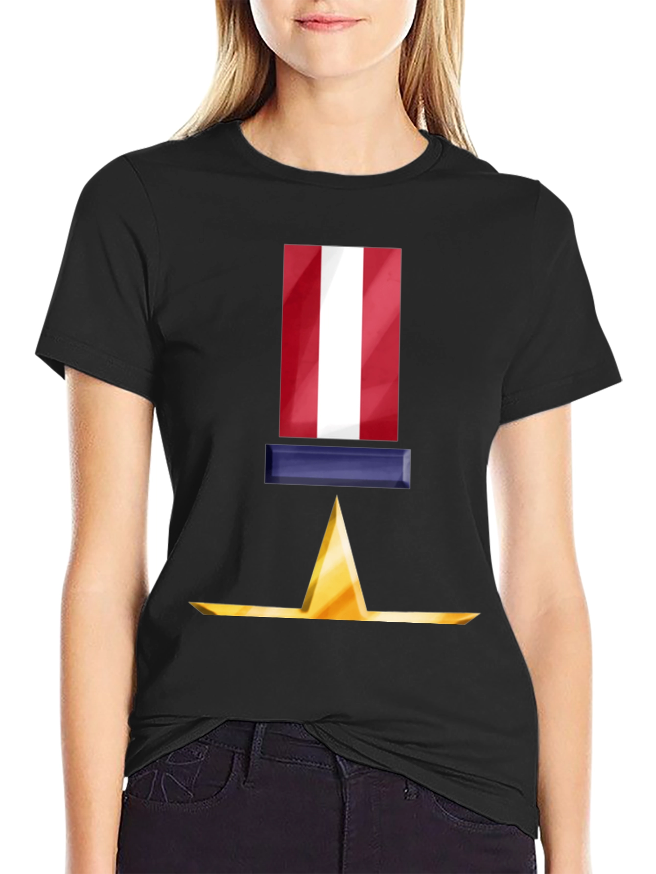 Peru Flag Graphic T-Shirt