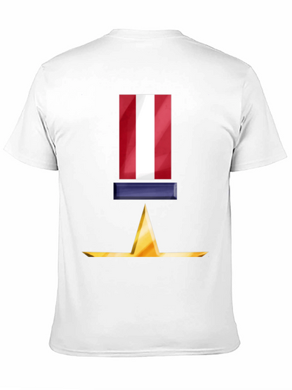 Peru Flag Graphic T-Shirt