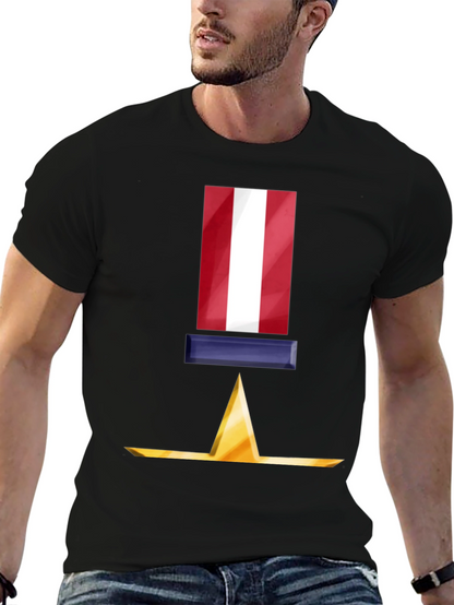 Peru Flag Graphic T-Shirt