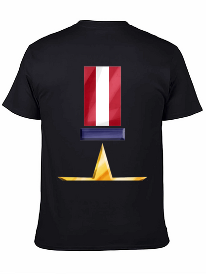 Peru Flag Graphic T-Shirt