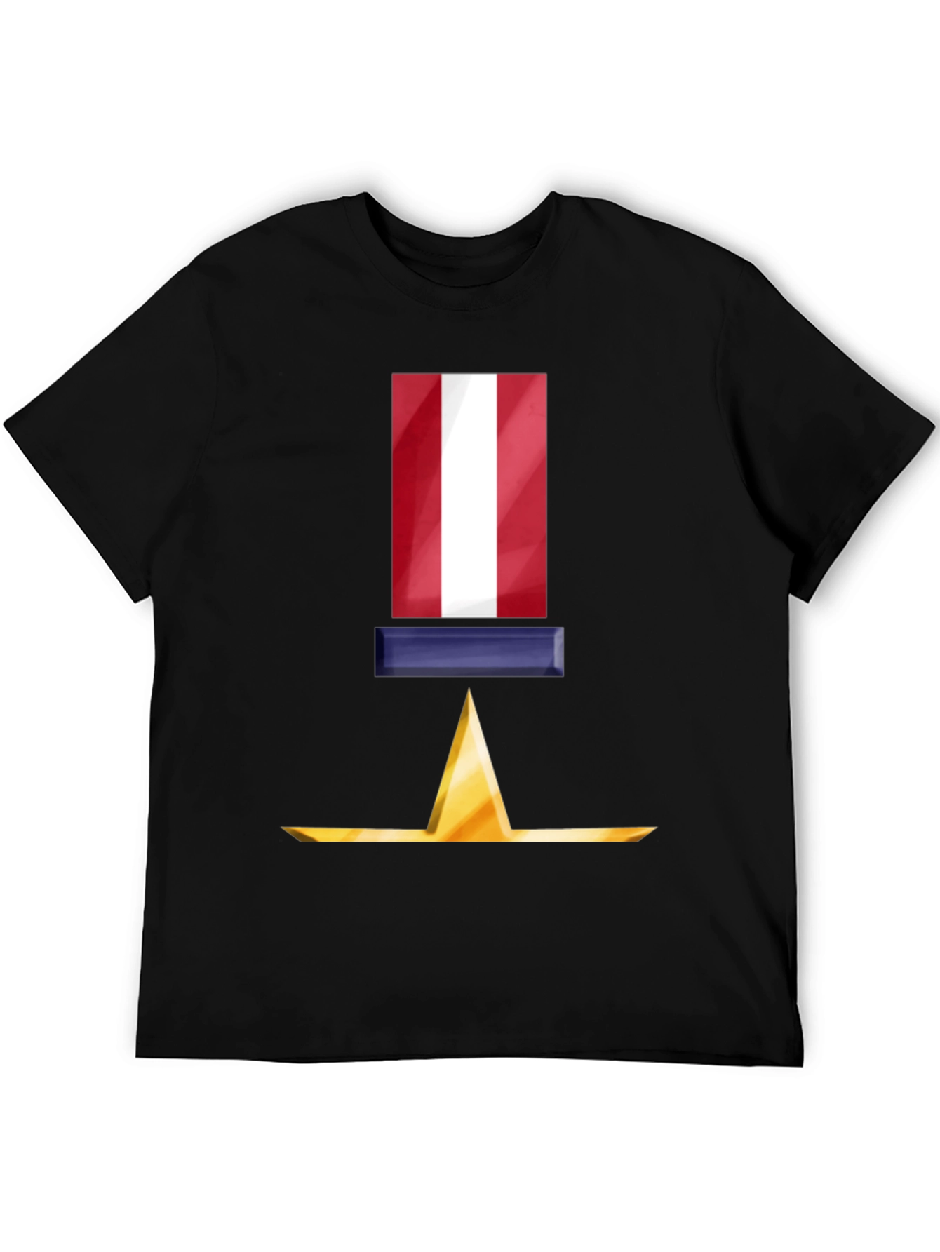 Peru Flag Graphic T-Shirt