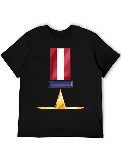 Peru Flag Graphic T-Shirt
