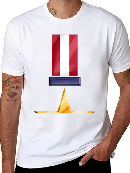 Peru Flag Graphic T-Shirt