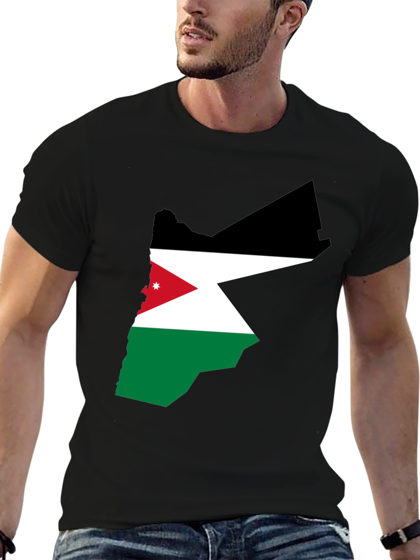 Jordan Flag T-Shirt - Patriotic Pride Tee