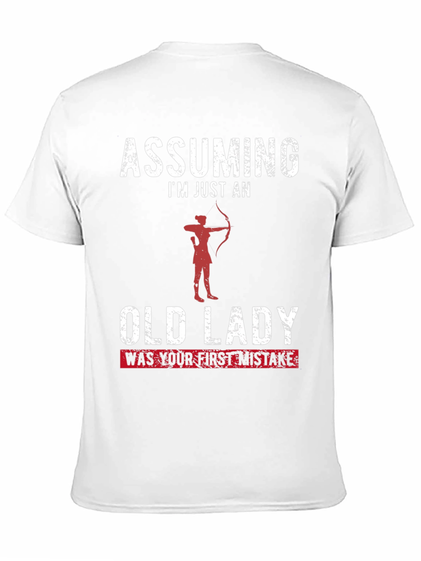 Assuming Im Just an Old Lady Funny T-Shirt