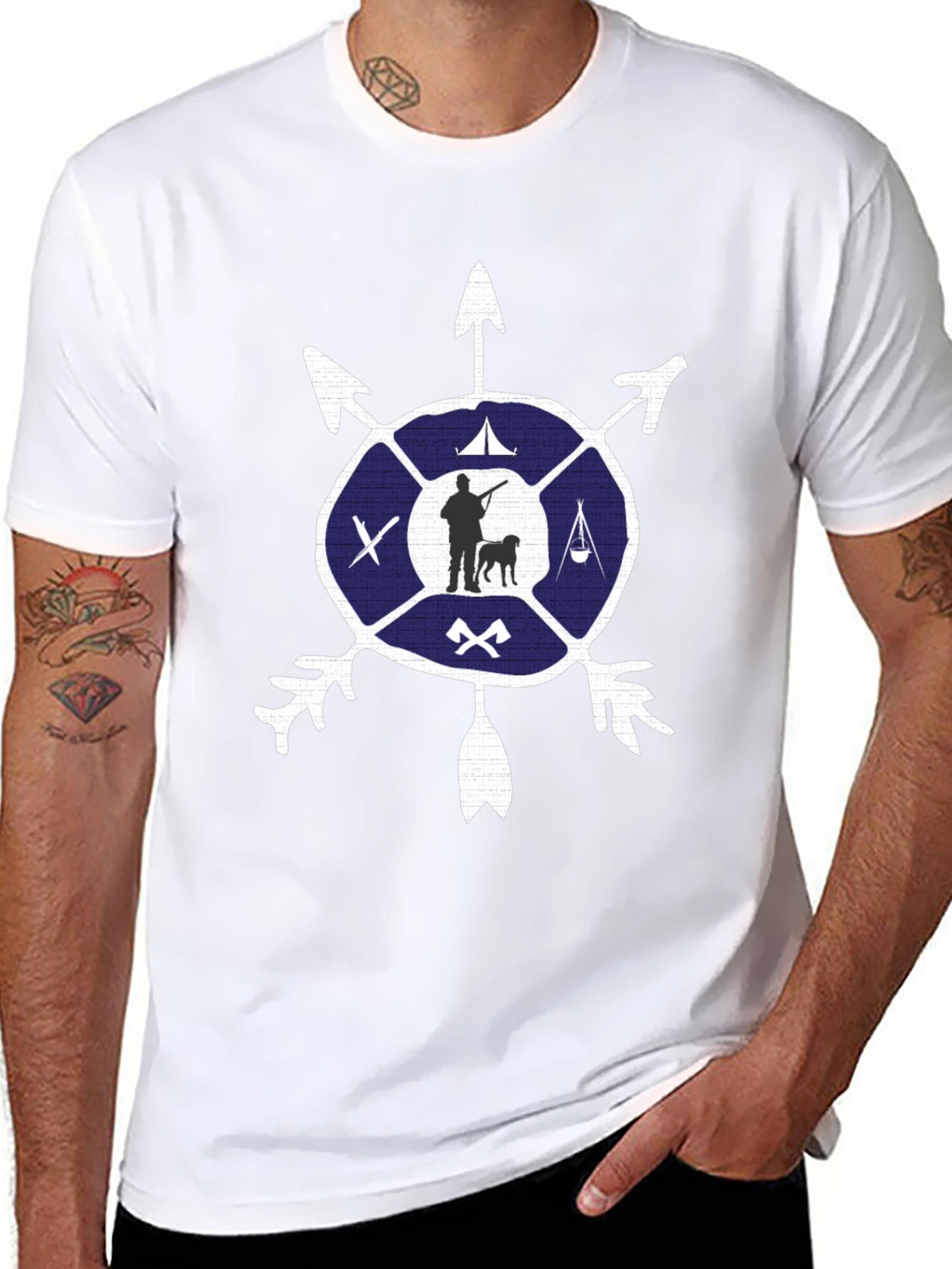 Hunting & Camping Graphic Tee
