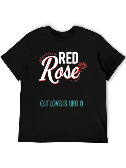 Red Rose Love T-Shirt
