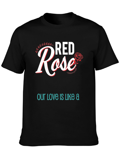 Red Rose Love T-Shirt