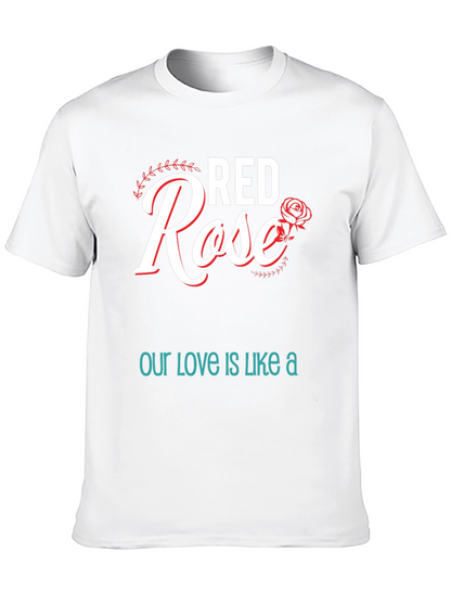 Red Rose Love T-Shirt