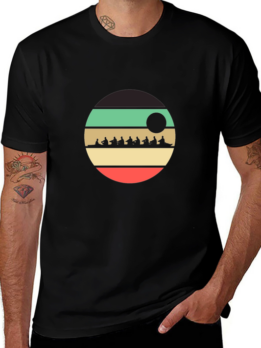 Rowing Team Retro Style T-Shirt